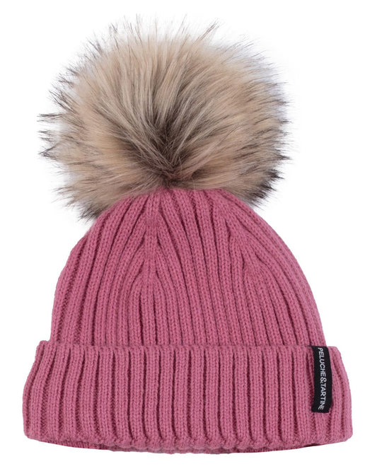 Tuque en tricot Rosalie  Filles Rose