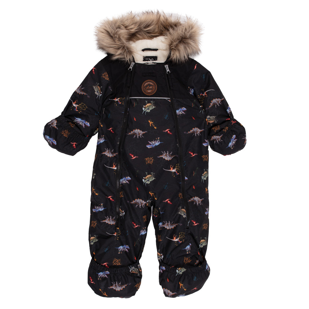 Habit de neige une-pièce bébé Jayden bébé Bébé Garcon Noir