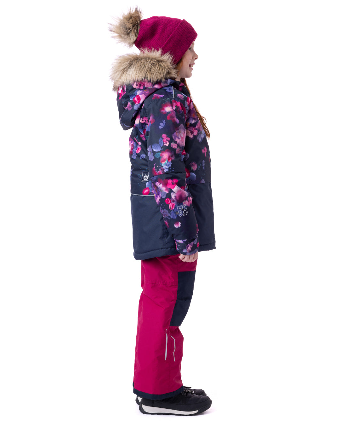 Manteau Grace Filles Marine