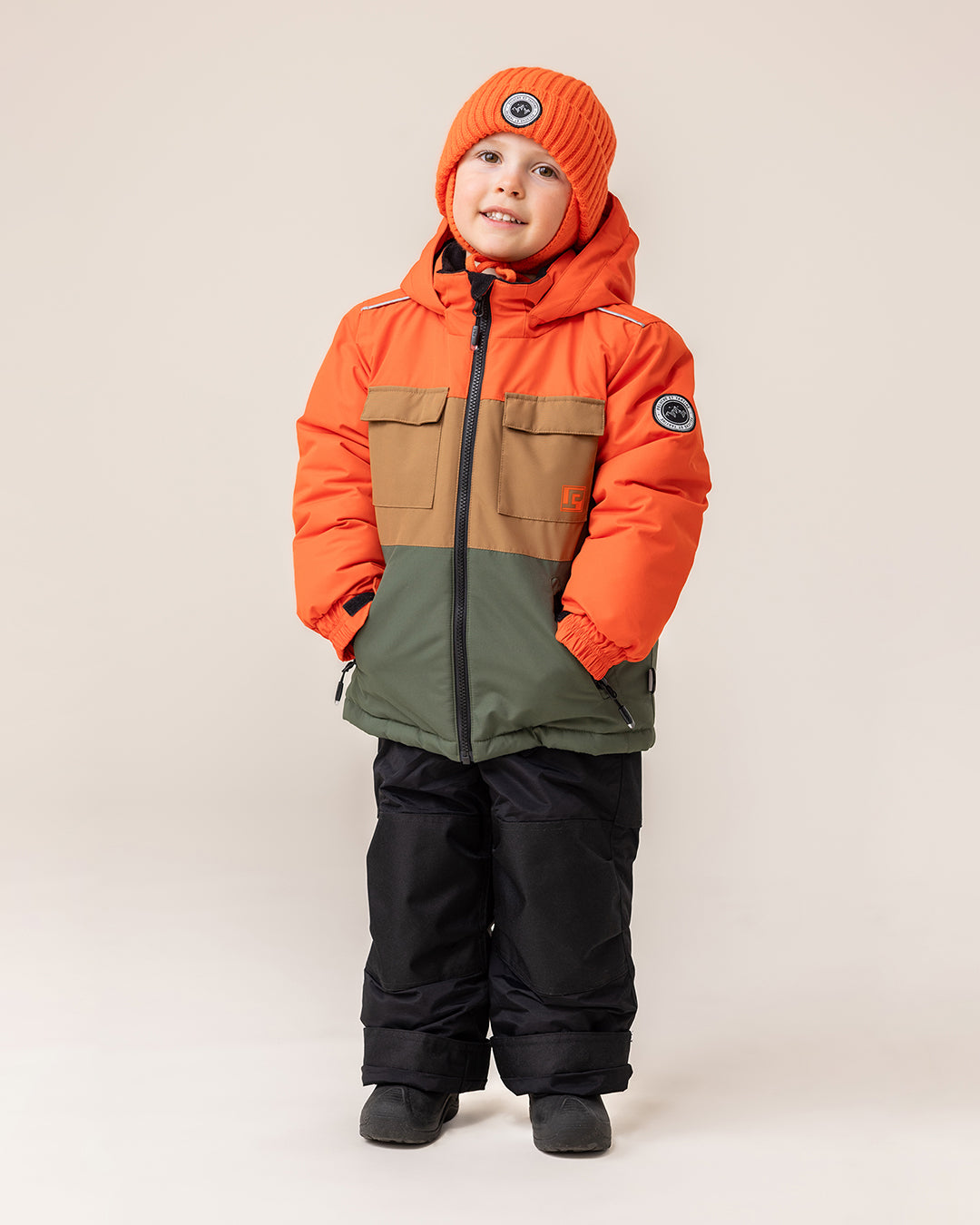 Ulysse Boys' Red Knit Beanie