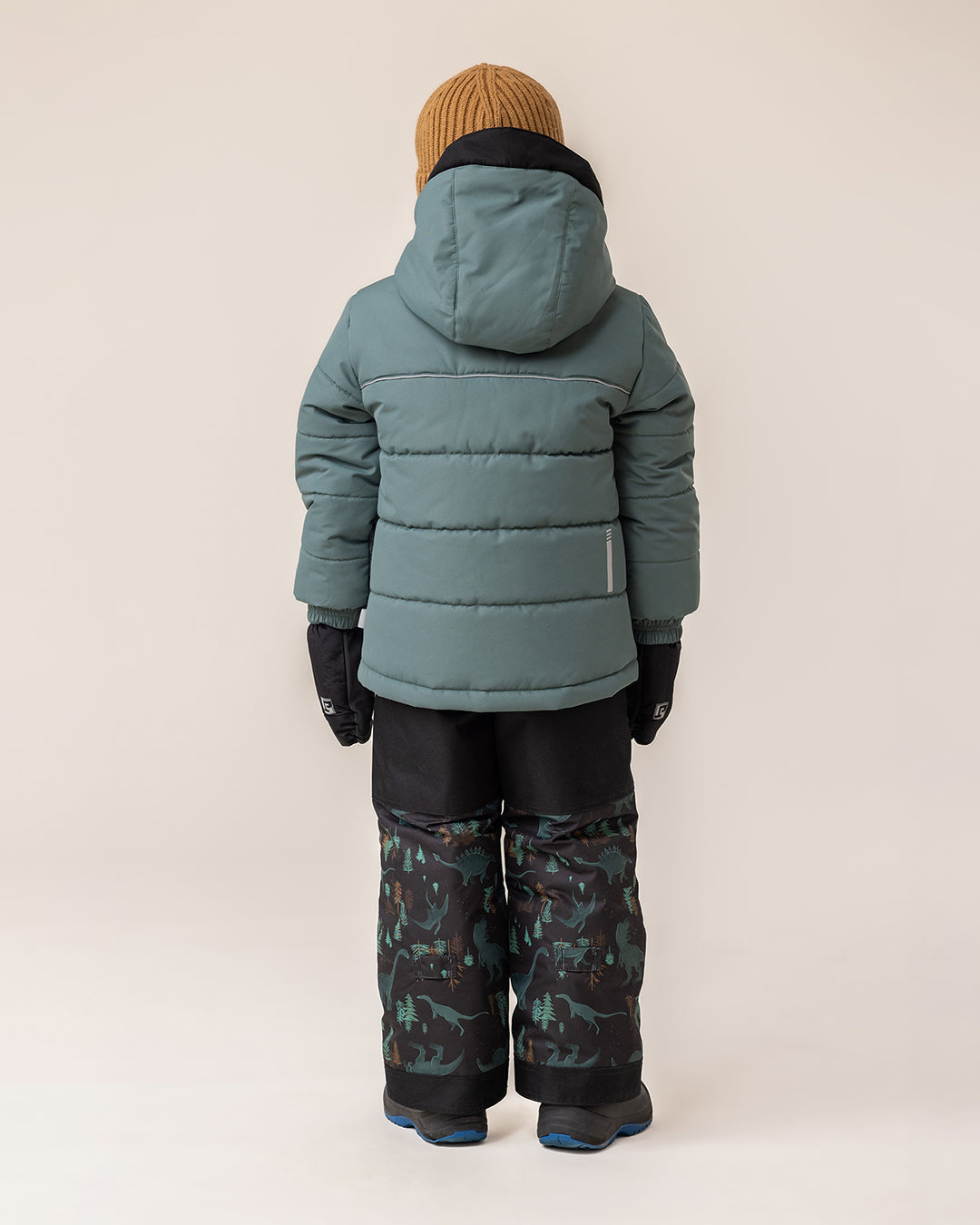 Diego Boy's Green Snowsuit