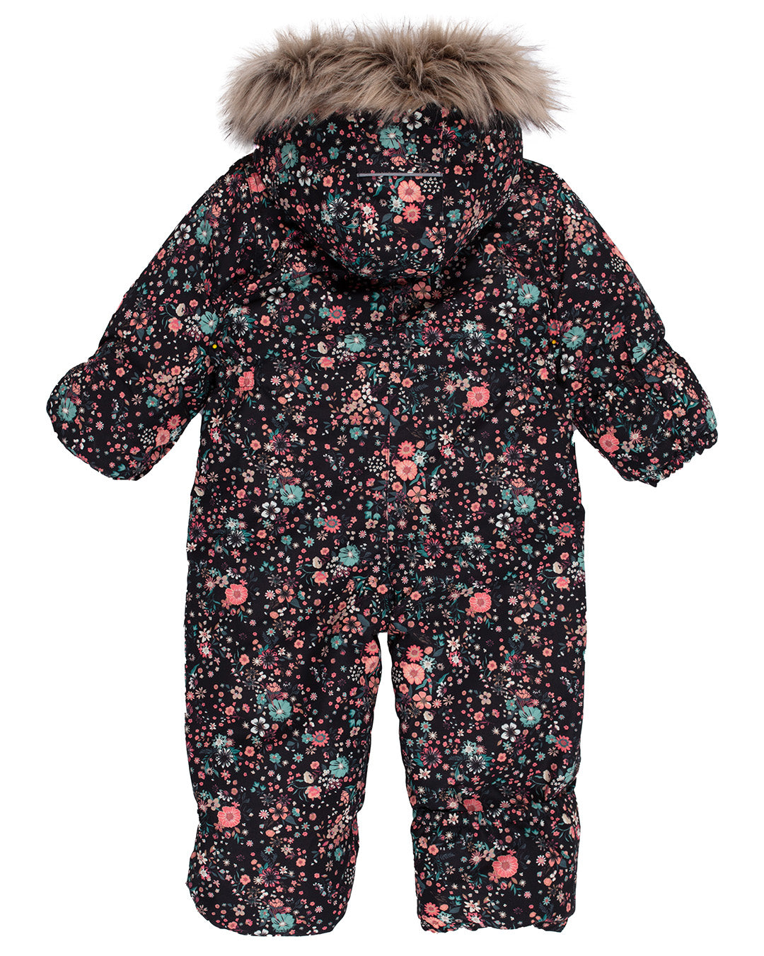 Habit de neige une-pièce Anaelle Bébé Fille Noir