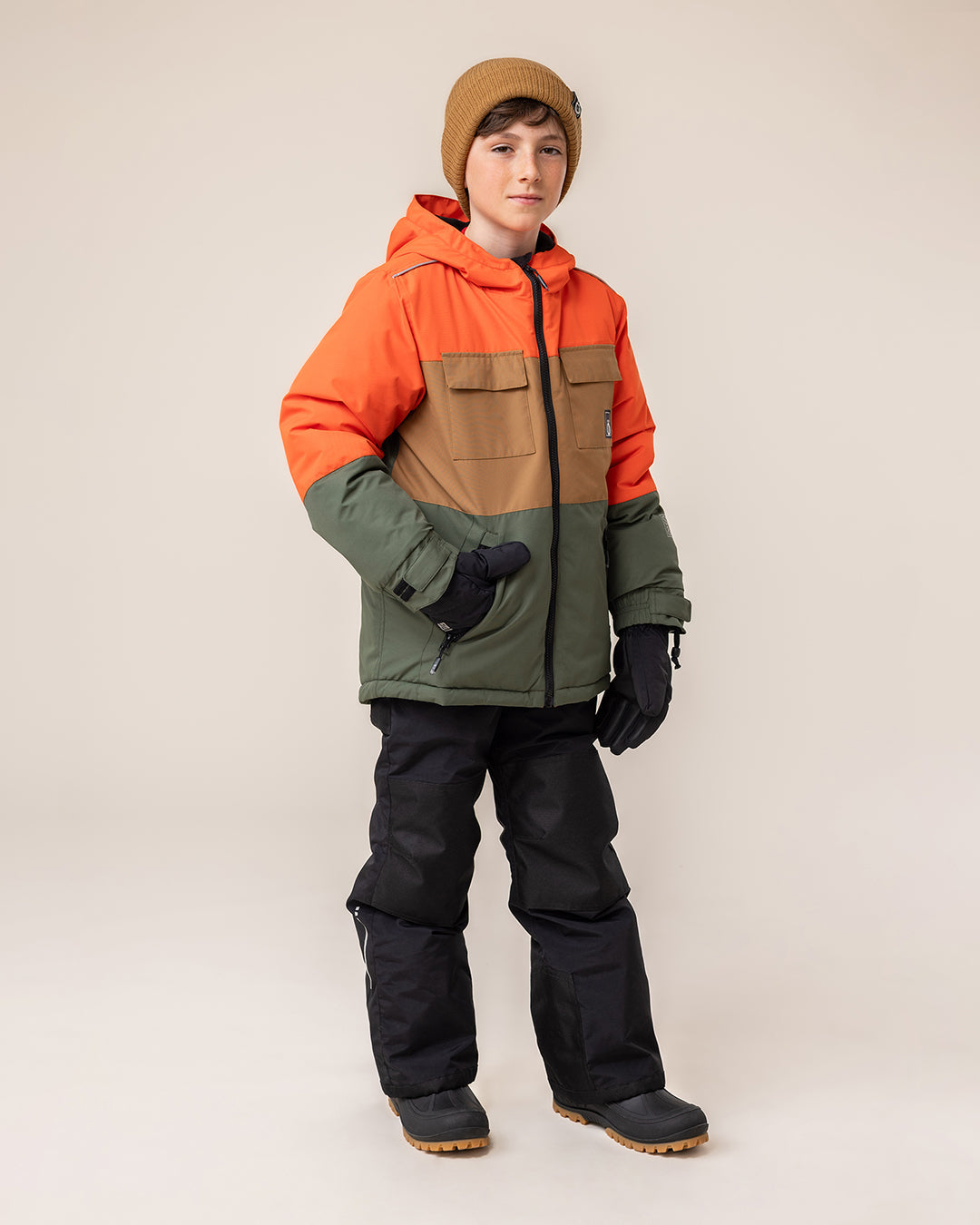 Bastien Boys Red Coat