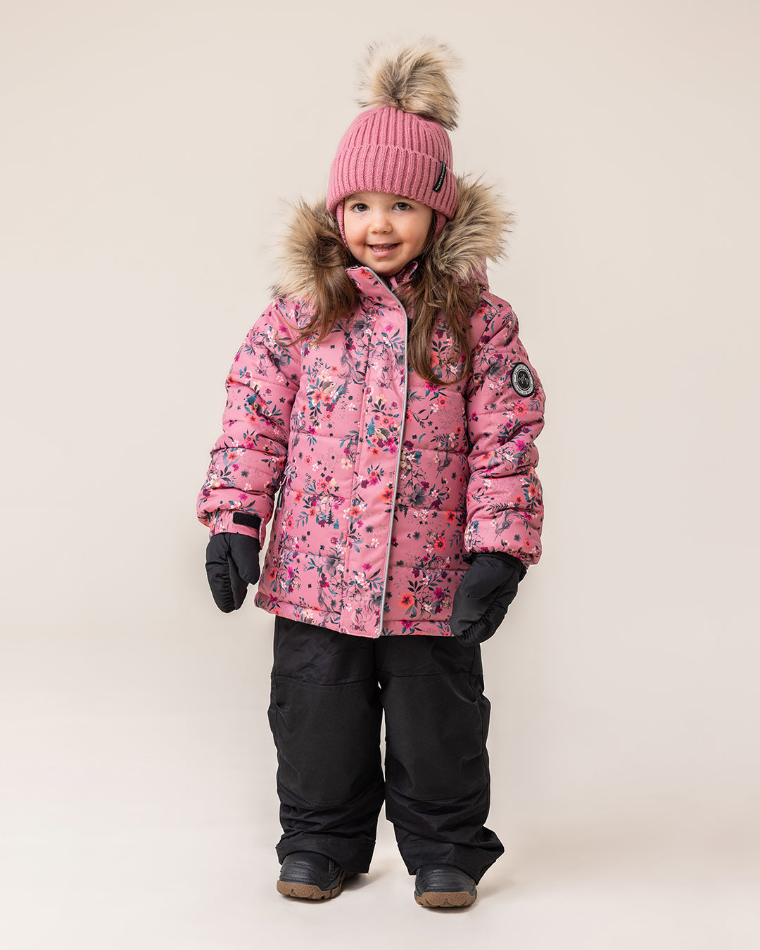 Rosalie Girls' Snowsuit Pink