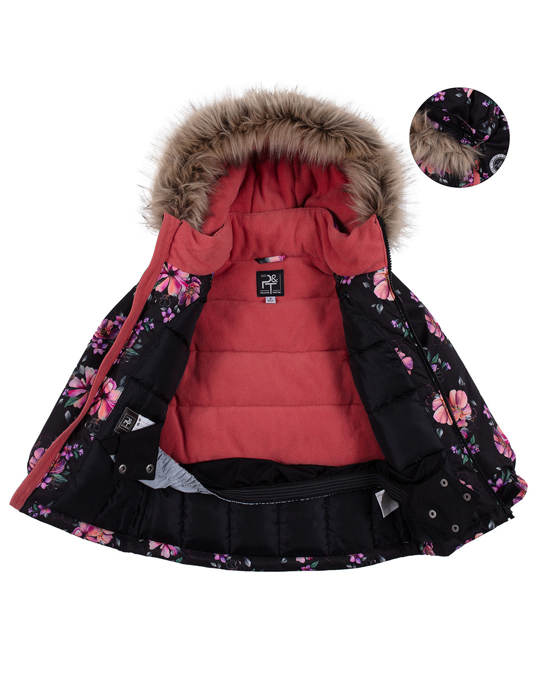 Habit de Neige Jasmine Filles Noir