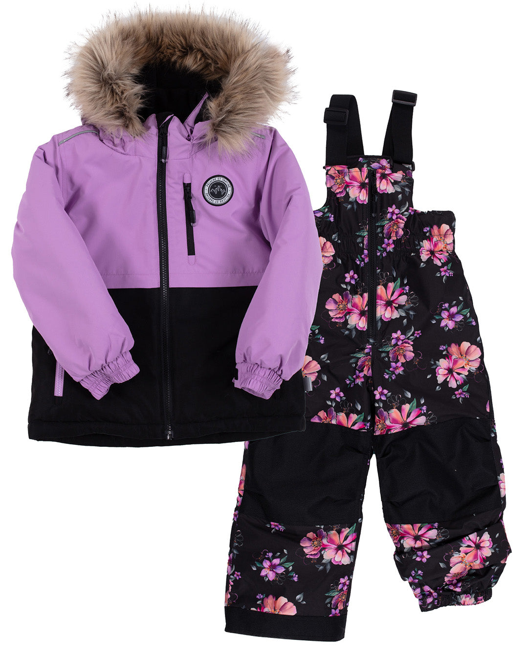 Cora-Lee Baby Girl Lilac Snowsuit