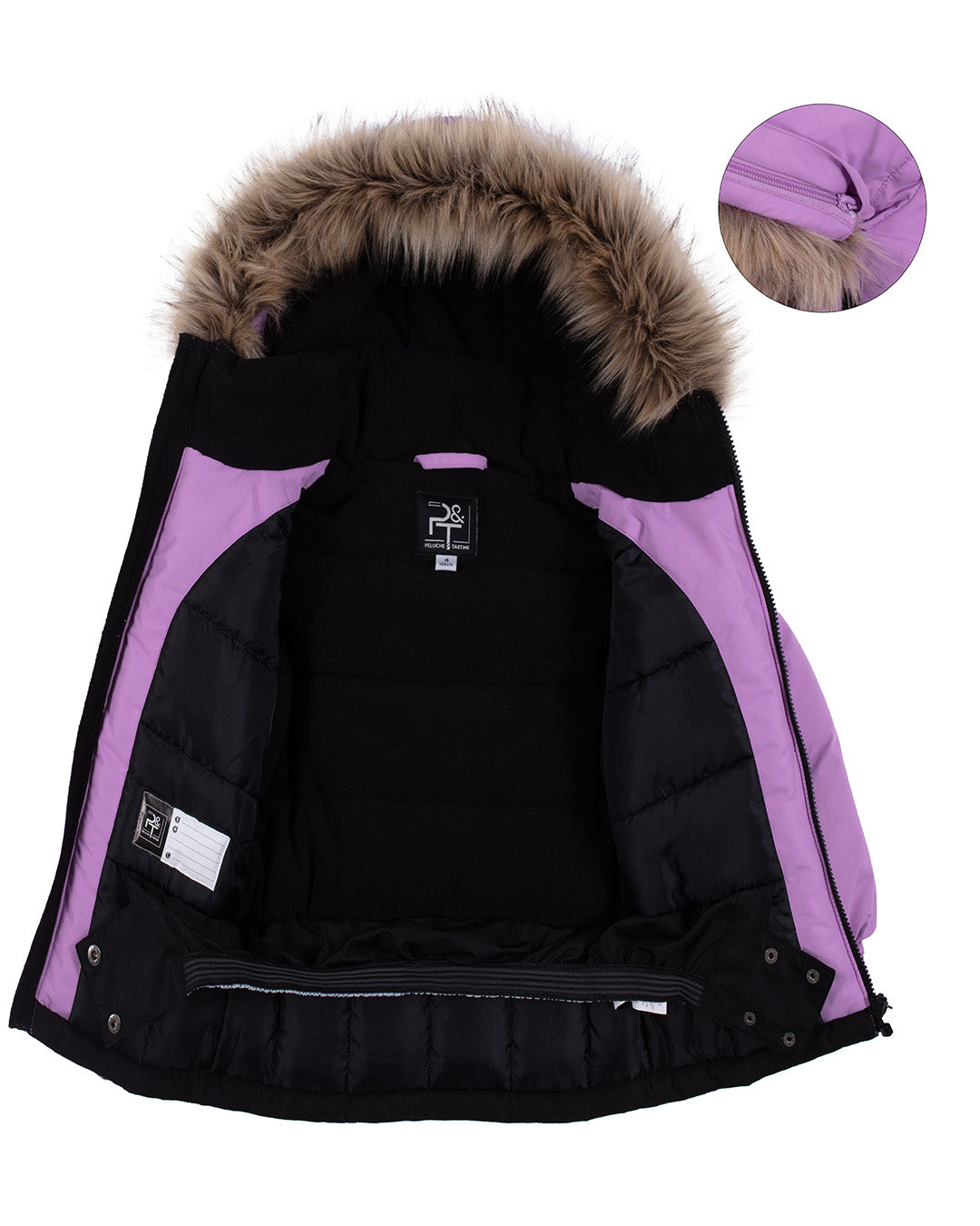 Cora-Lee Baby Girl Lilac Snowsuit