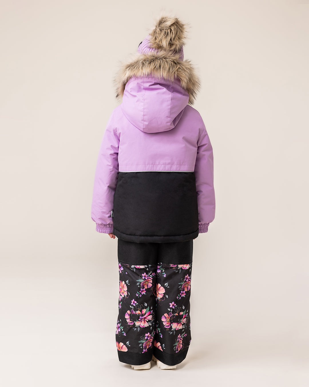 Cora-Lee Baby Girl Lilac Snowsuit