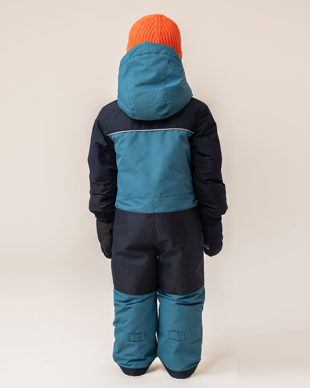 Simon Boys Teal One-Piece Snowsuit