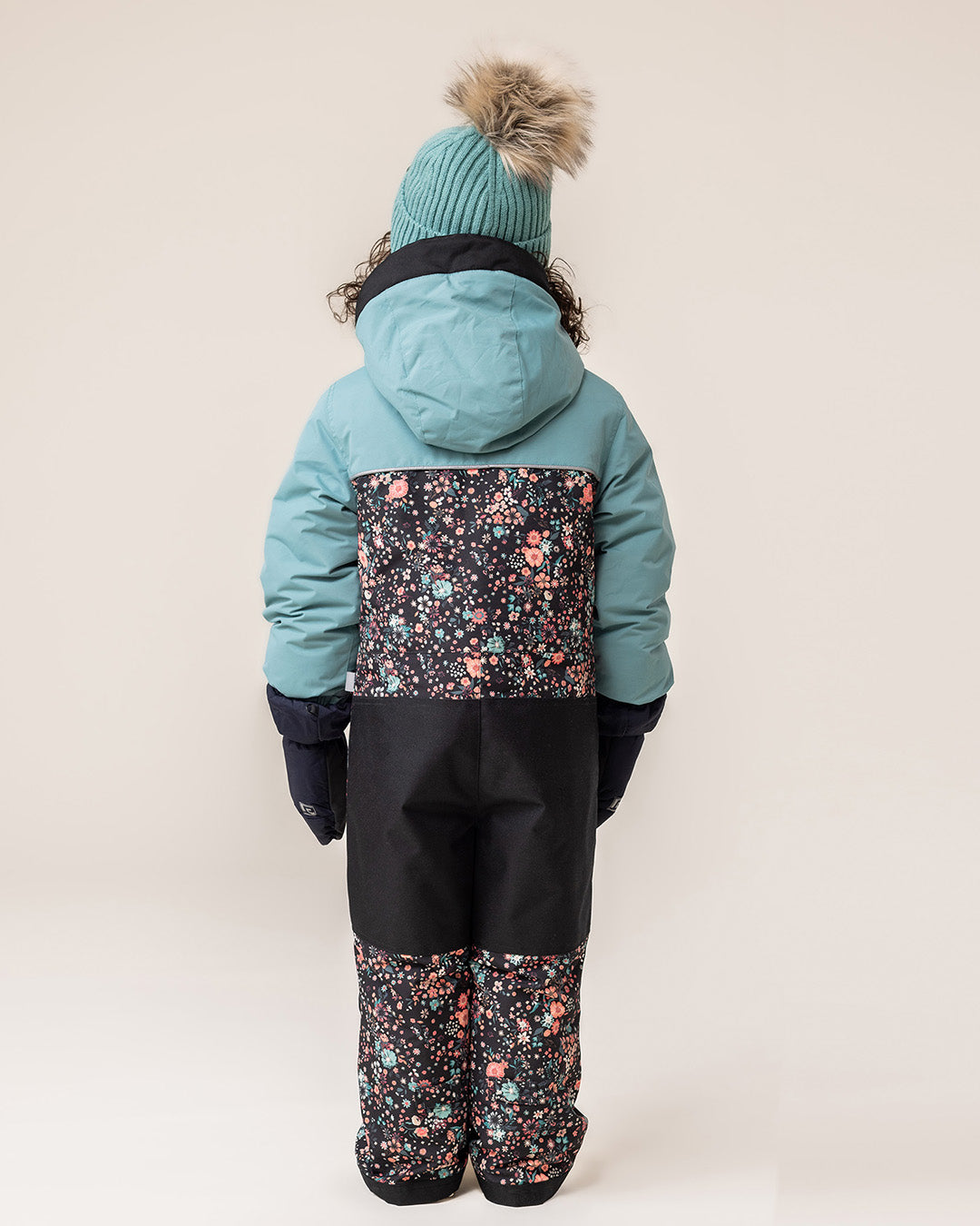 Habit de neige une-pièce Christina Filles Menthe