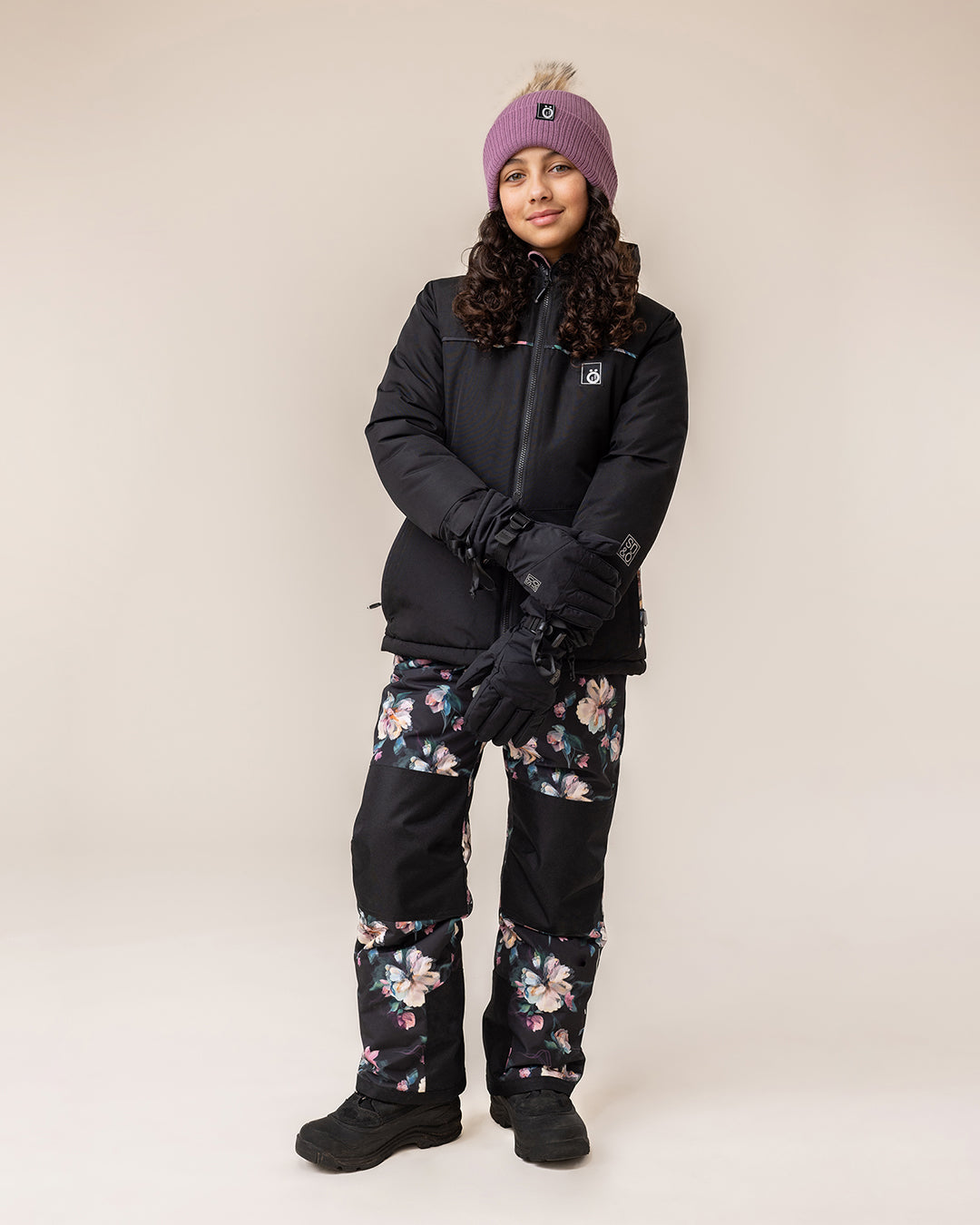 Tuque Filles Mauve