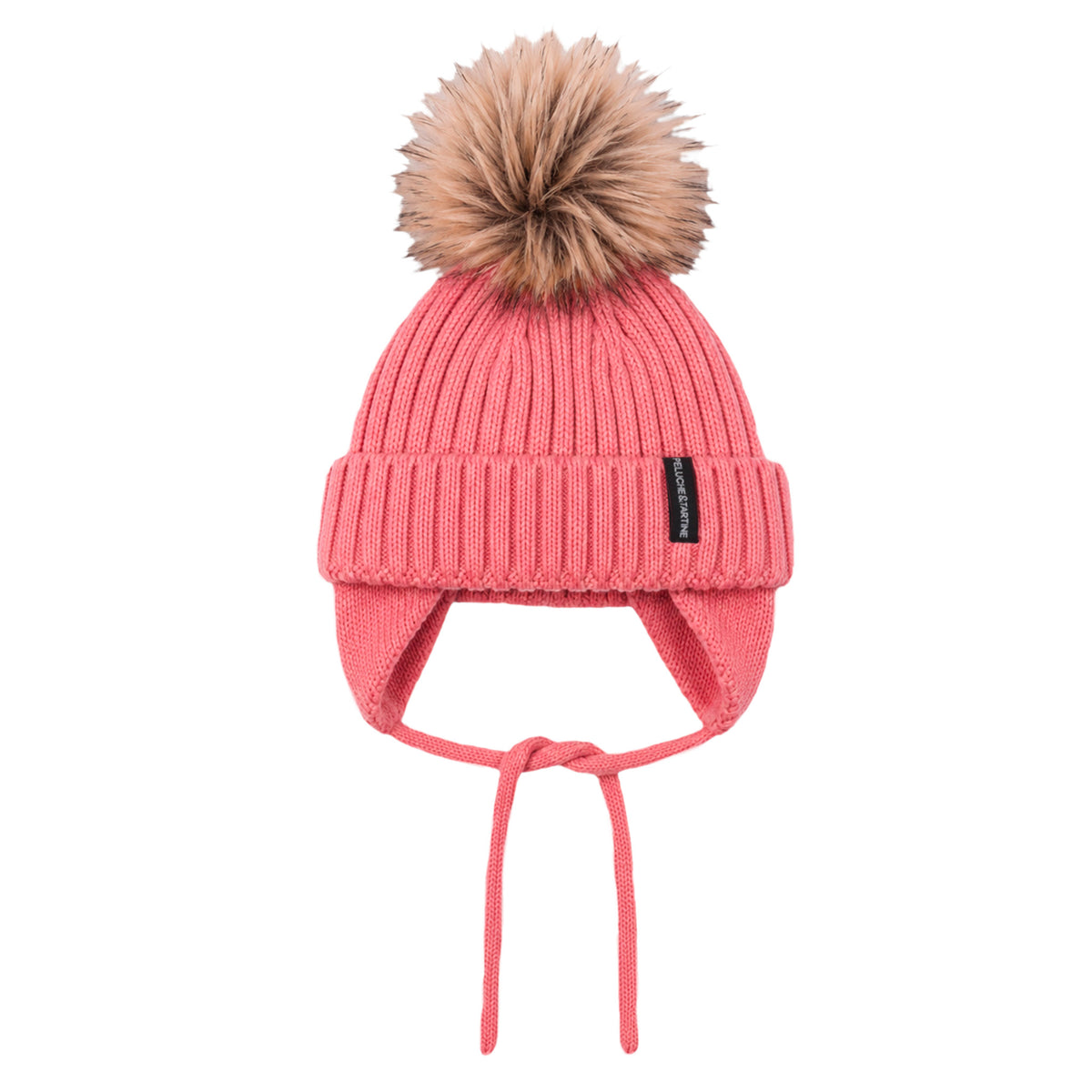 Tuque Corail Fille avec Protège-oreilles