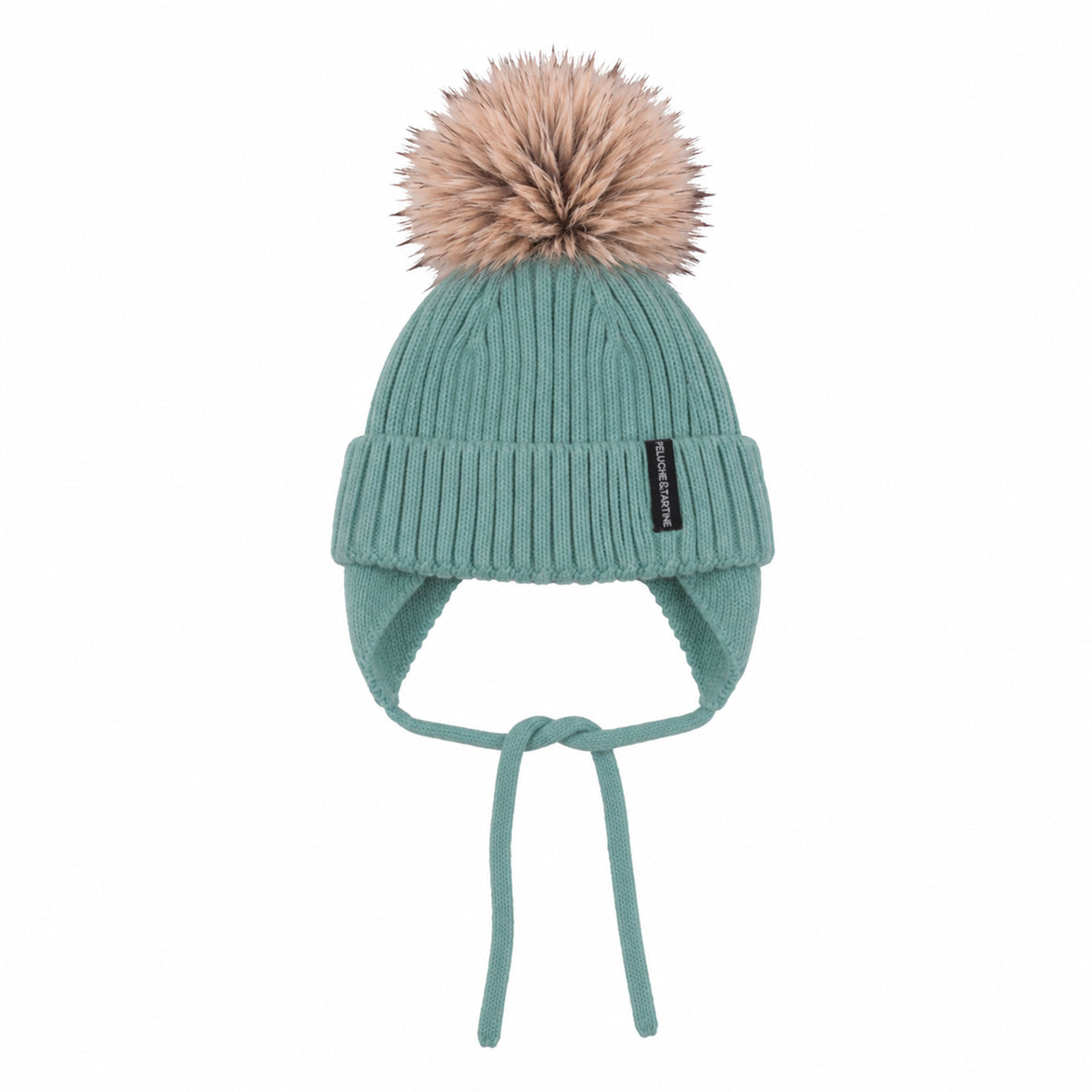 Tuque Menthe Fille avec Protège-oreilles
