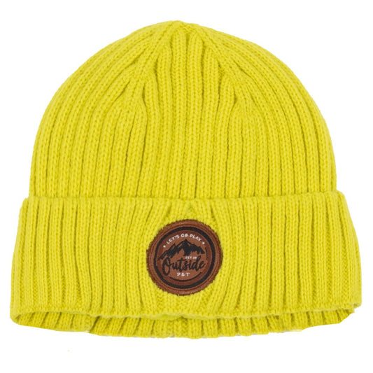 Mathis Boys Lime Knit Beanie