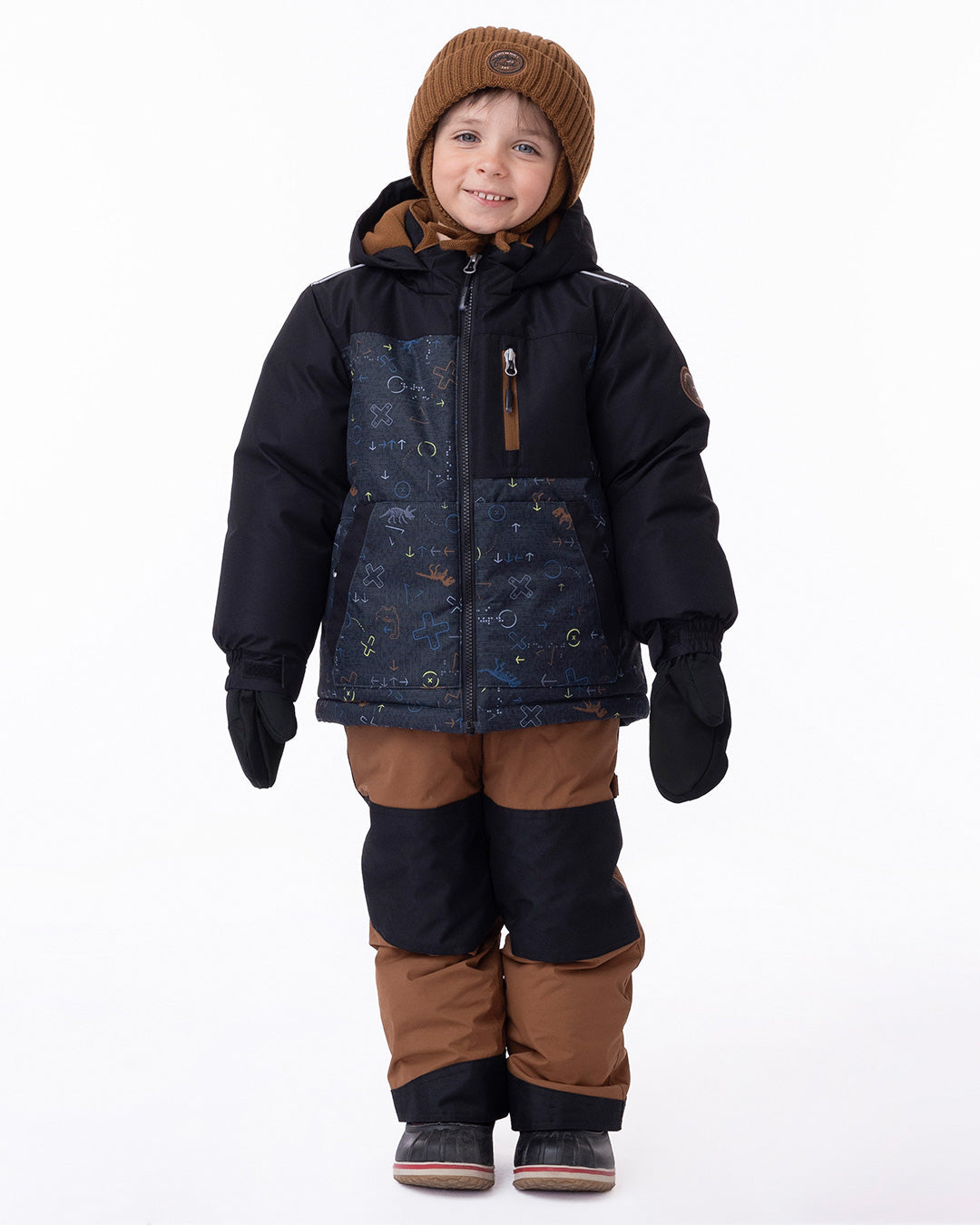 *** Nouveauté Habit de Neige 2 pièces Samuel Garçons Noir