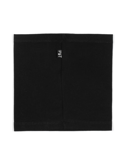 Cache-cou en jersey bébé Noir