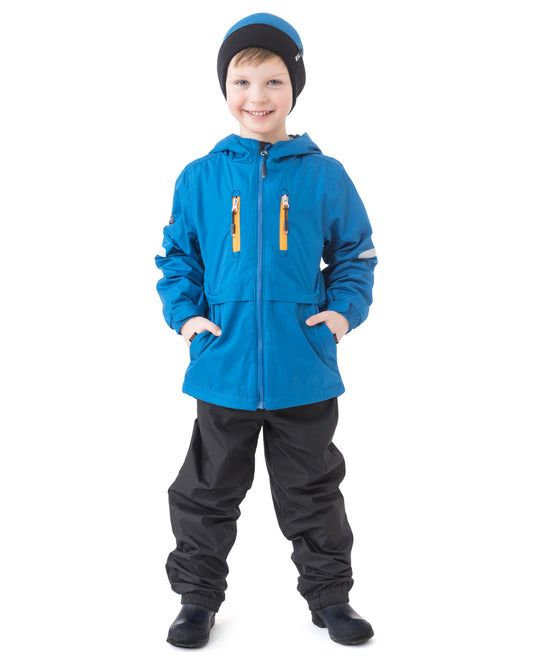 Ensemble de pluie & mi-saison 2 pièces enfant Bodie doublé en micropolaire