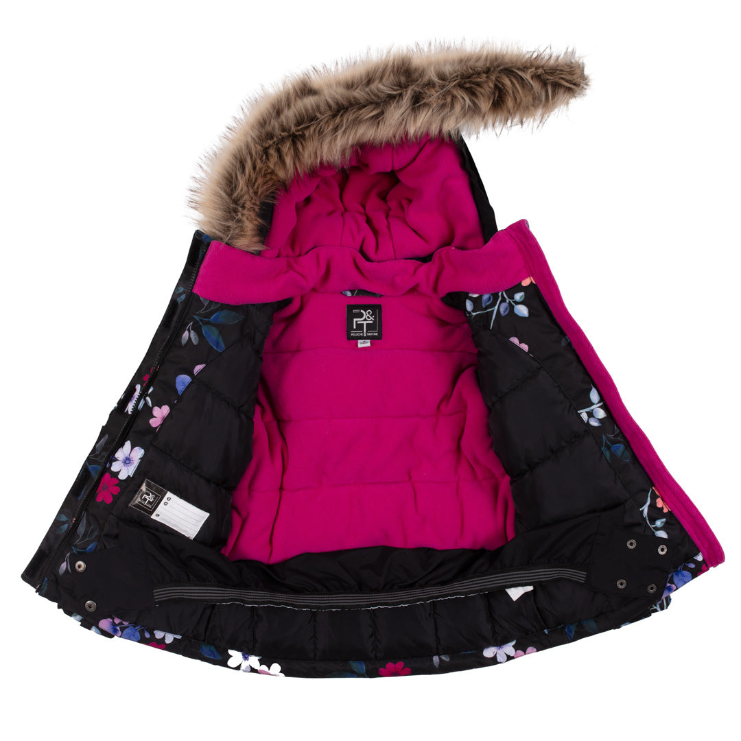 Habit de Neige Charlotte  Filles Noir