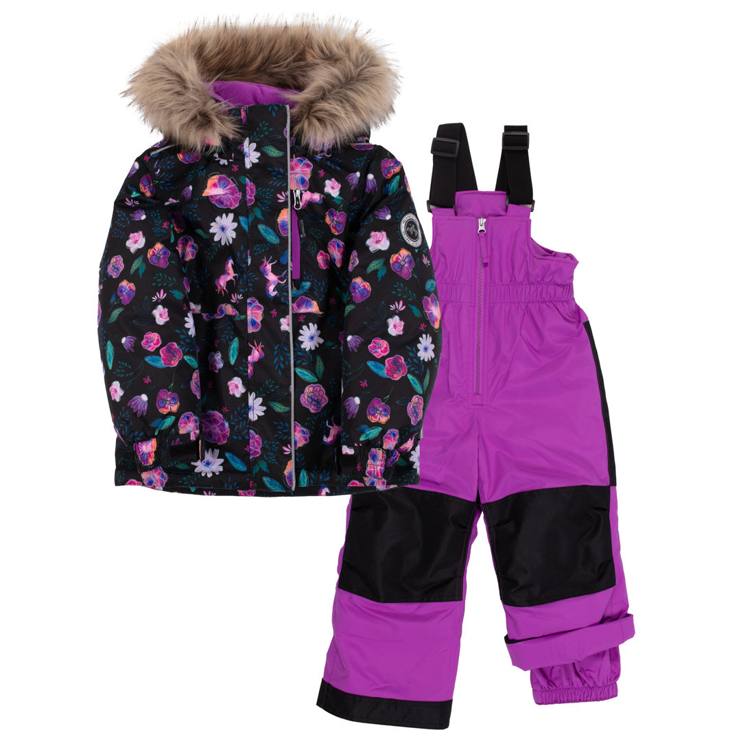 Habit de Neige Justine  Filles Noir