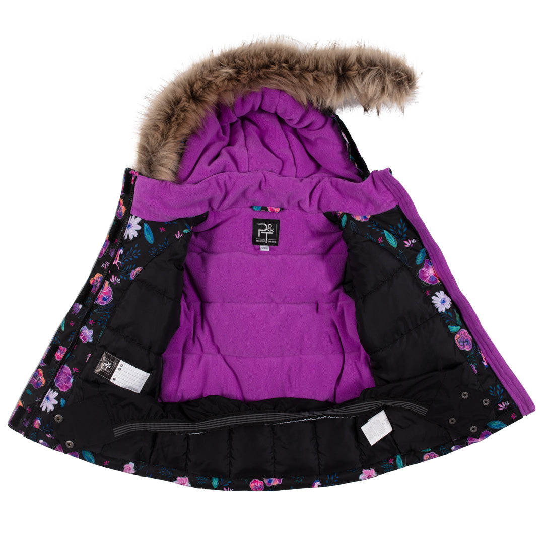 Habit de Neige Justine  Filles Noir