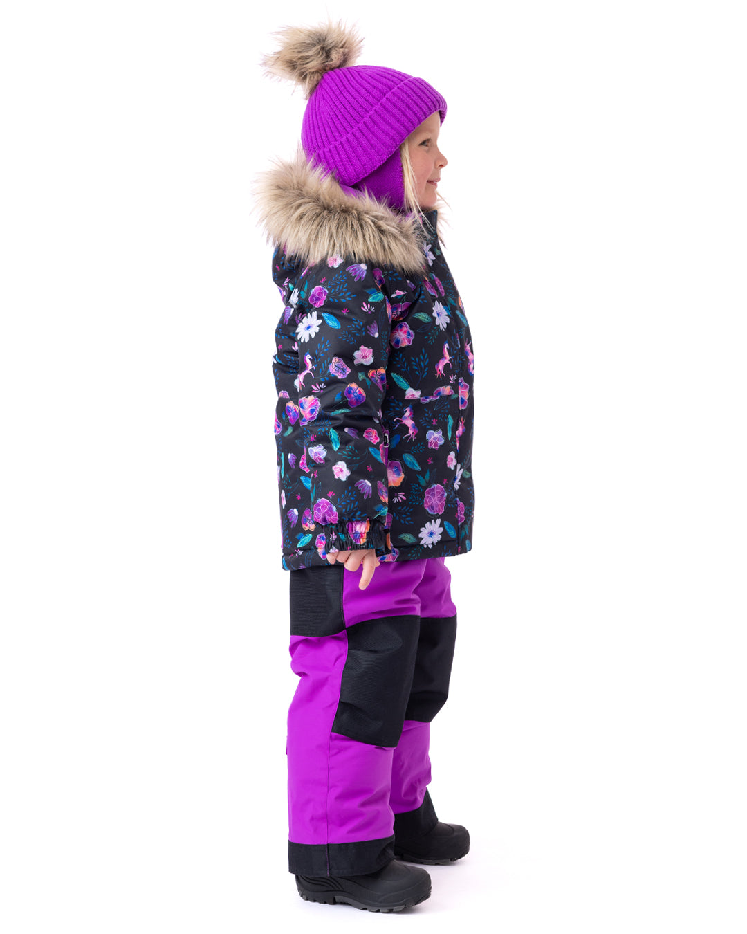 Habit de Neige Justine  Filles Noir