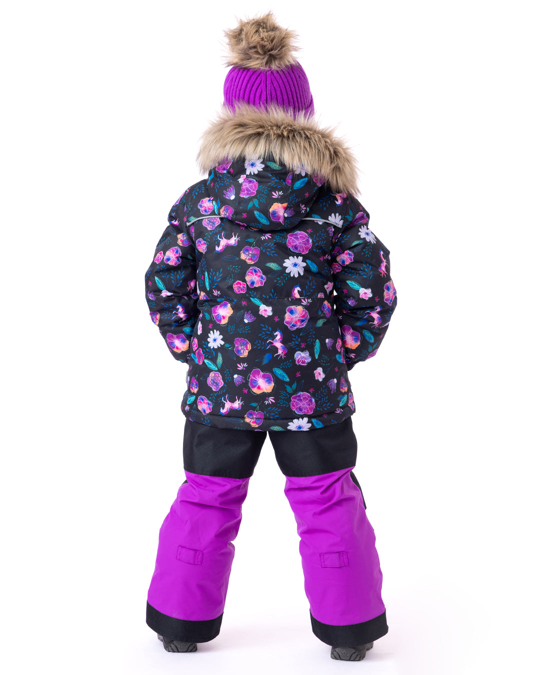 Habit de Neige Justine  Filles Noir