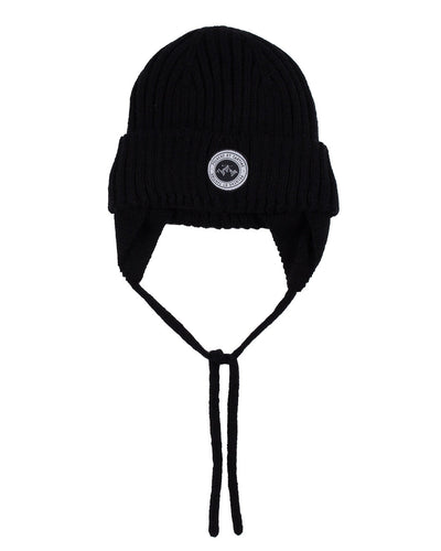 Tuque en tricot Léon bébé Bébé Garcon Noir