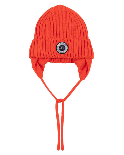 Ulysse Boys' Red Knit Beanie