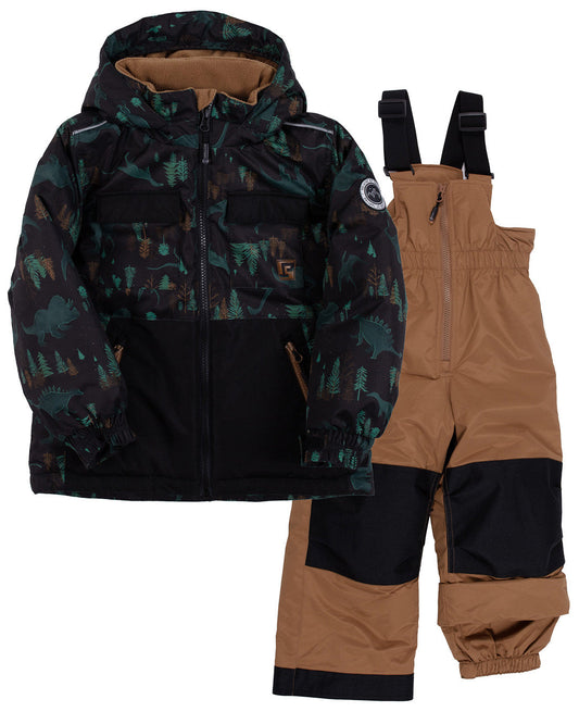 Jules Boys Black Snowsuit