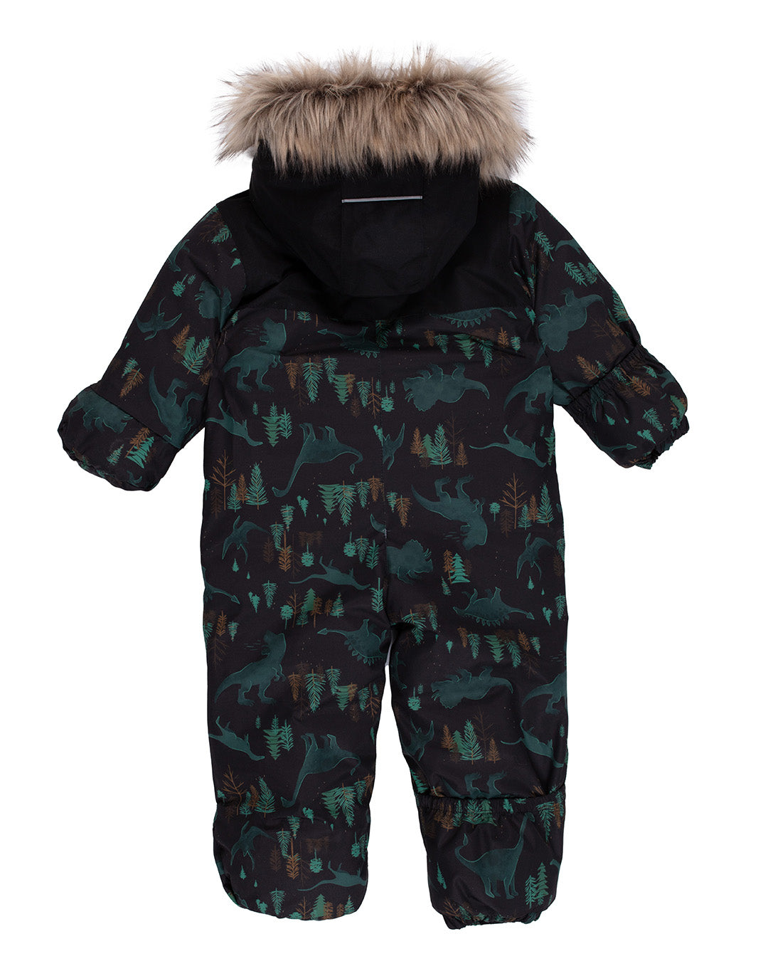 Habit de neige une-pièce William Bébé Garcon Noir