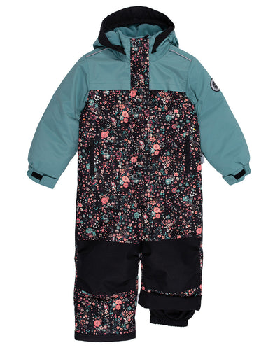 Habit de neige une-pièce Christina  Filles Menthe
