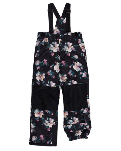 Girls' Black Snow Pants
