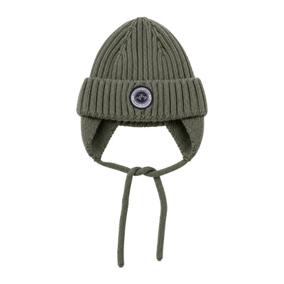 Tuque Verte Garçon avec Protège-oreilles