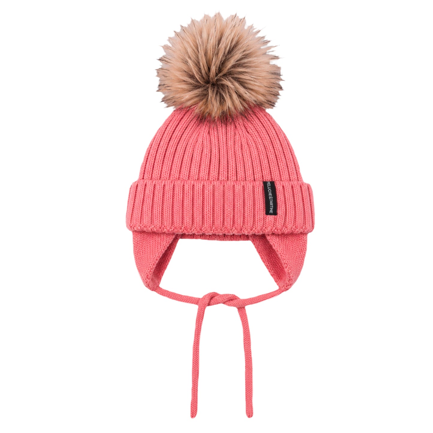 Tuque bébé Filles Corail