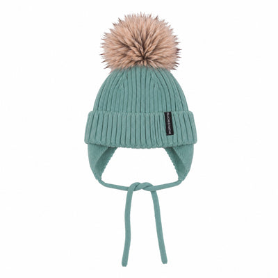 Tuque Menthe Fille avec Protège-oreilles