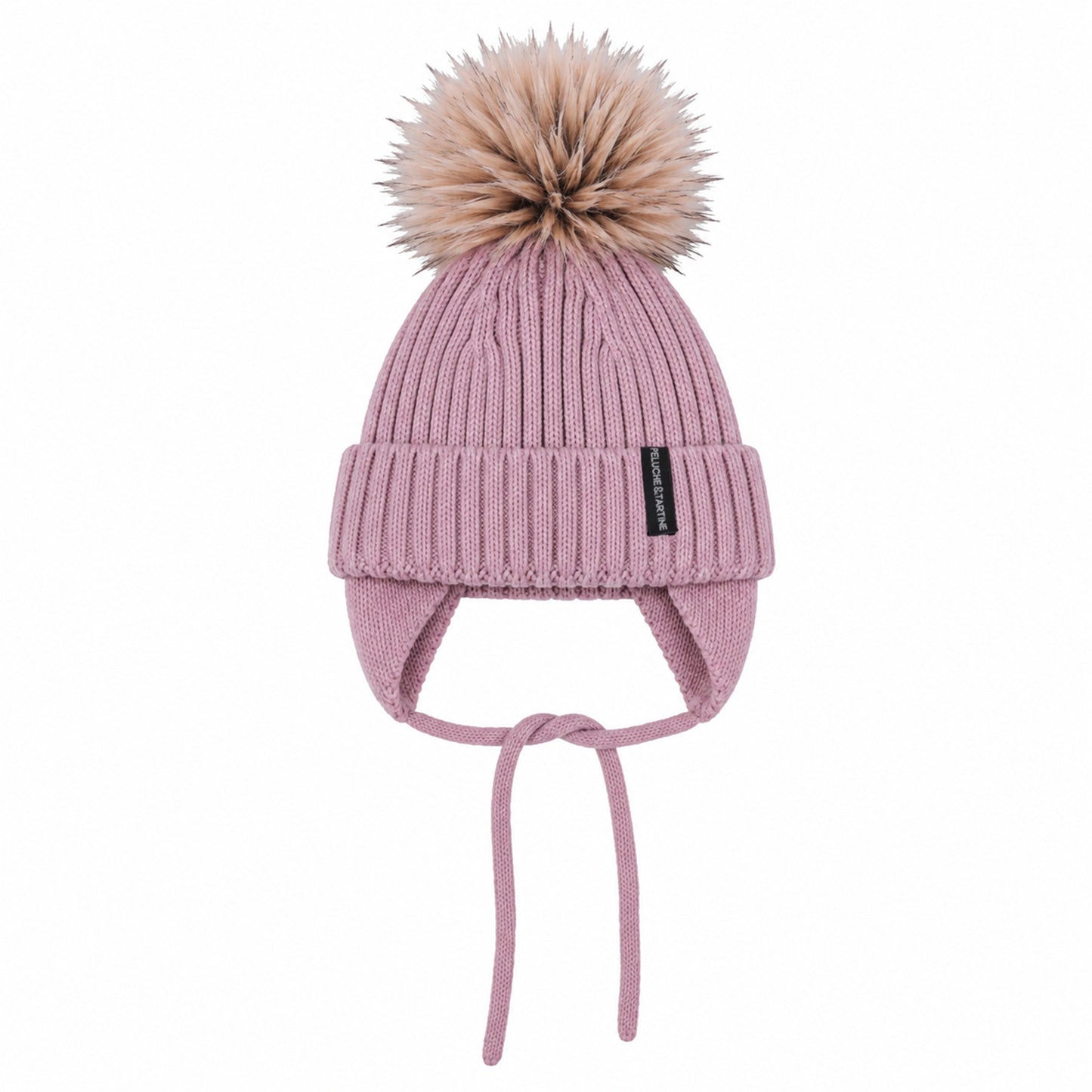 Tuque bébé Filles Mauve