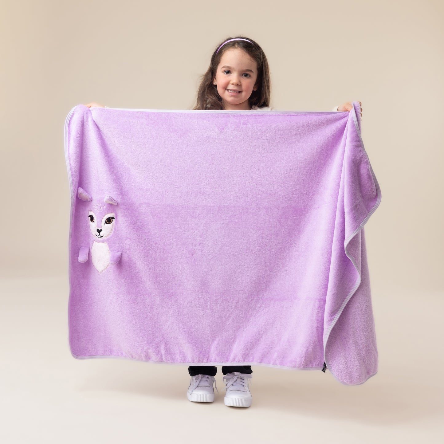 Couverture Biche mauve