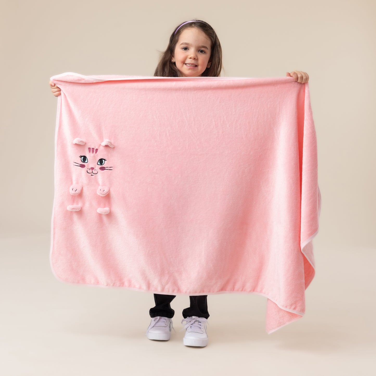 Couverture Chat rose