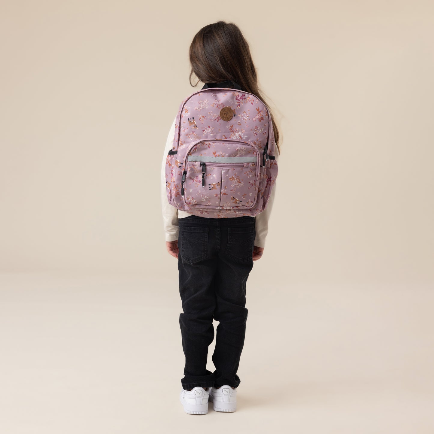 KIT GARDERIE BAMBI MAUVE