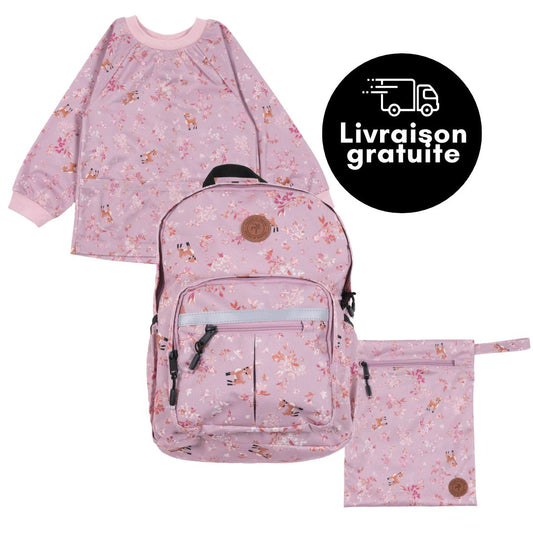 Sac à dos - Couvre-tout - Pochette  Filles Mauve
