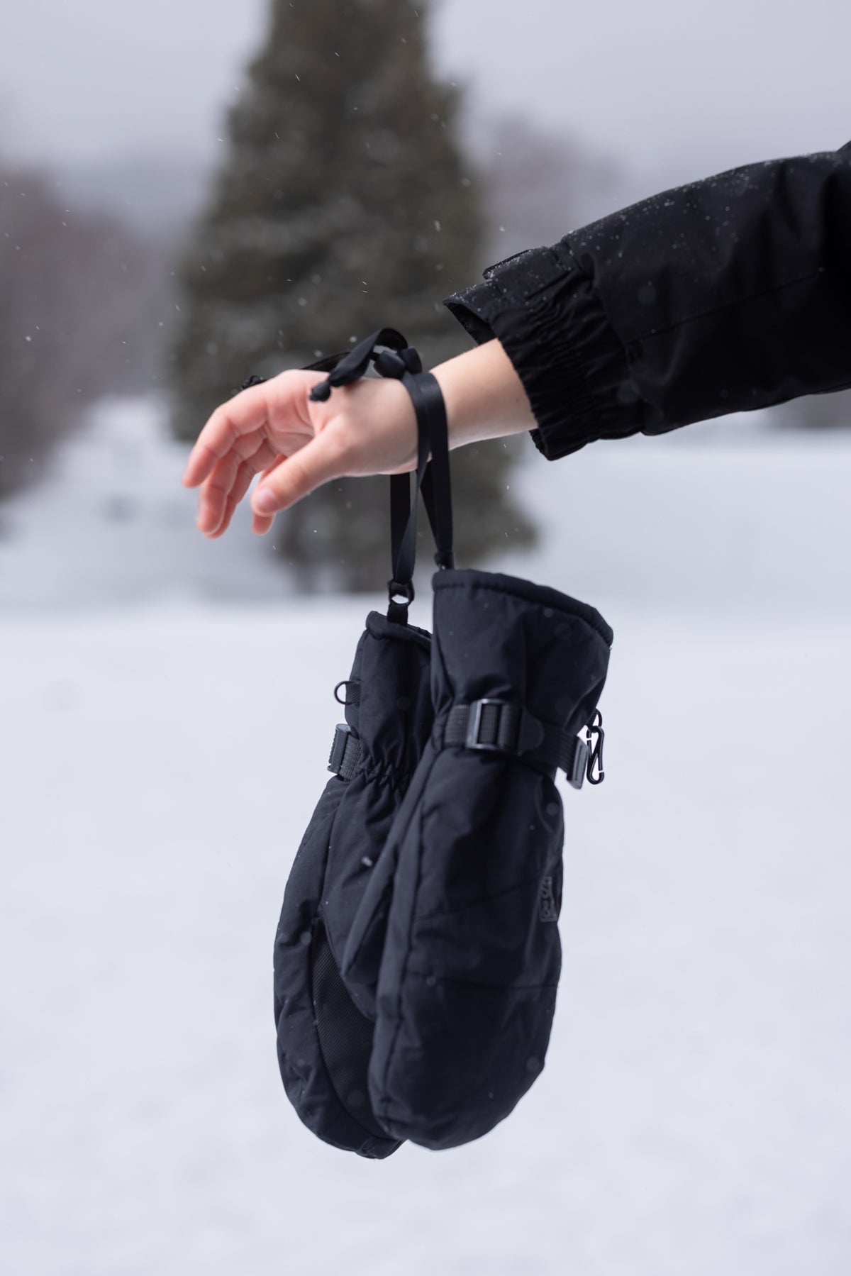 Mitaines d'hiver Noires