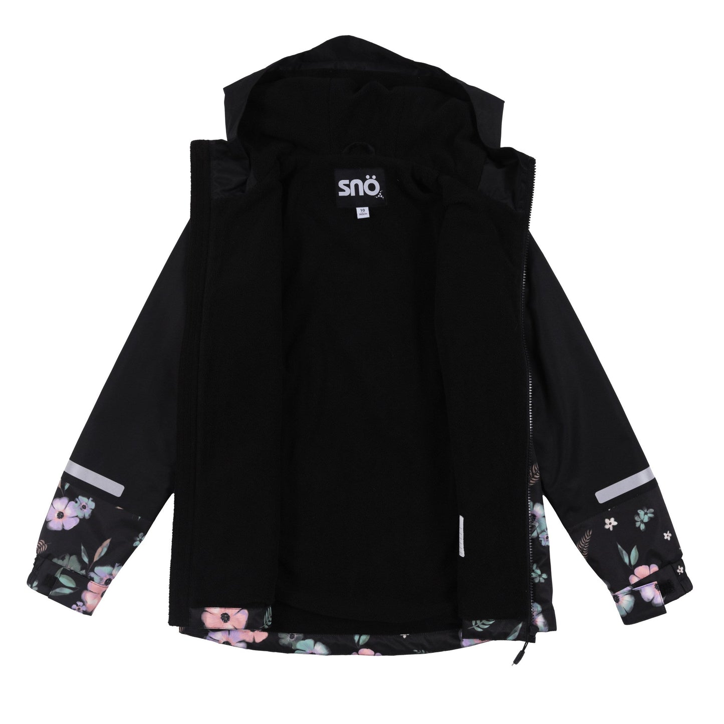 Manteau de pluie Louane Filles Noir