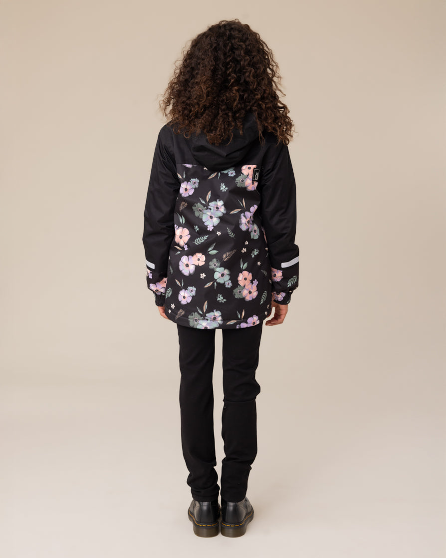 Manteau de pluie Louane Filles Noir