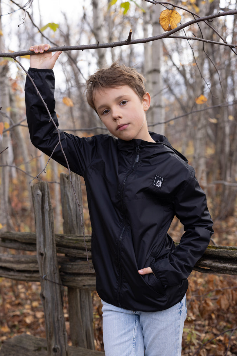 Coupe-vent imperméable Noir