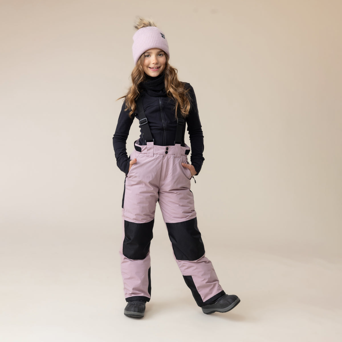 Pantalon de neige Mauve