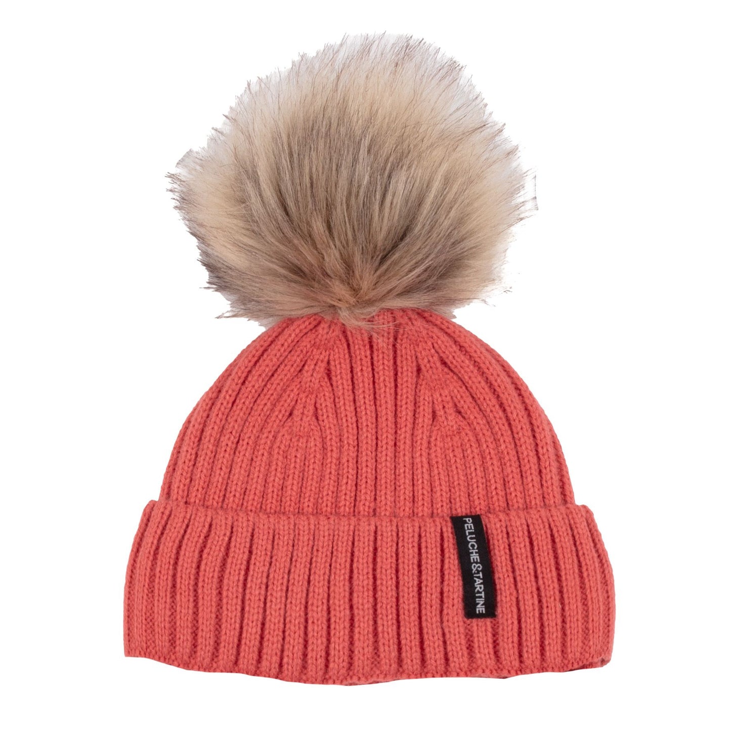 Tuque en tricot Eloise  Filles Corail