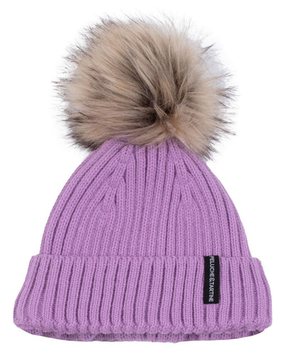 Cora-Lee Girls' Lilac Knit Hat