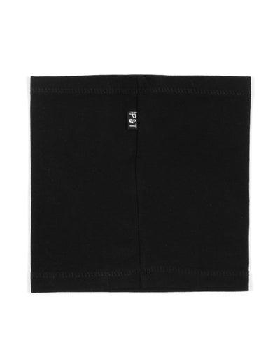 Cache-cou en jersey enfant Noir