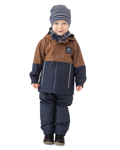 Ensemble de pluie & mi-saison 2 pièces bébé Bruno doublé en jersey