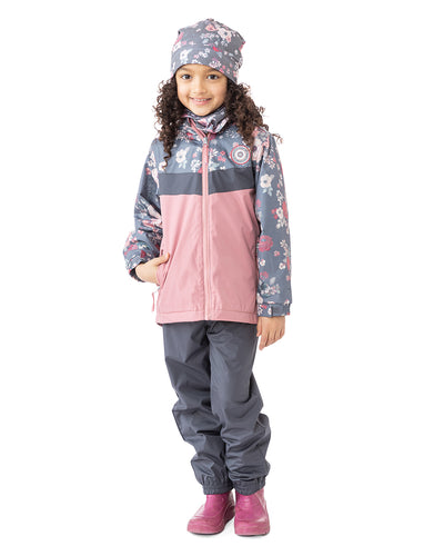 micro fleece lined baby rainsuit 2-piece Gemma